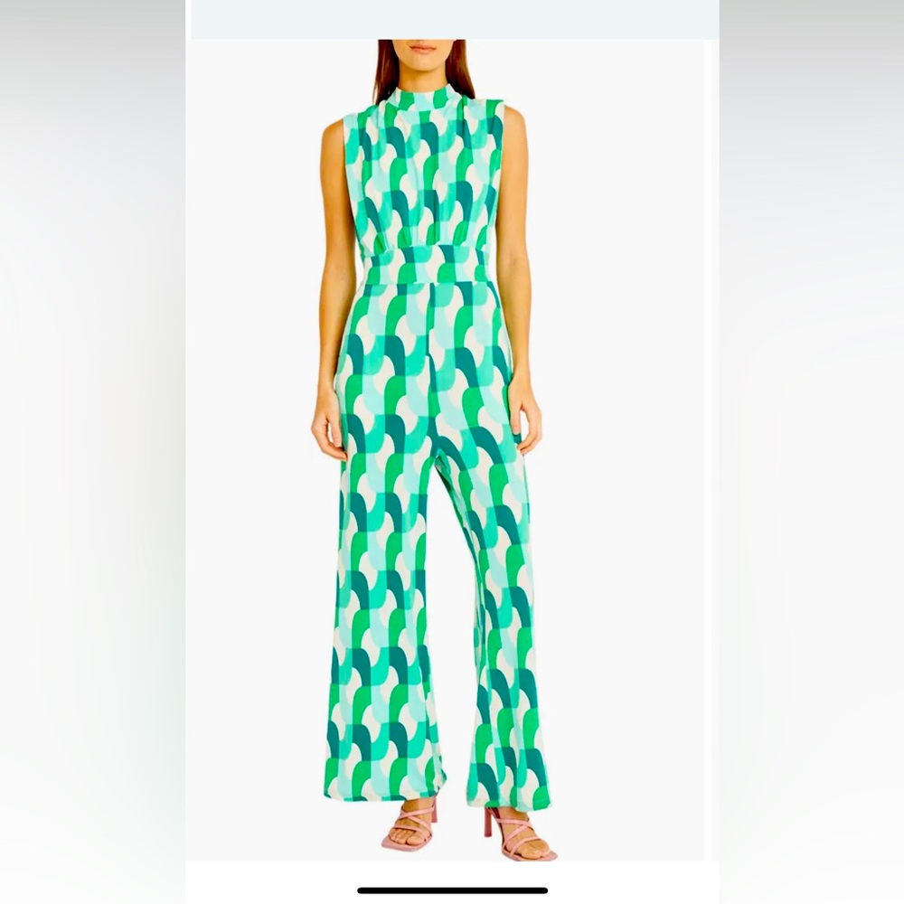 Multicolored patterned jumpsuit